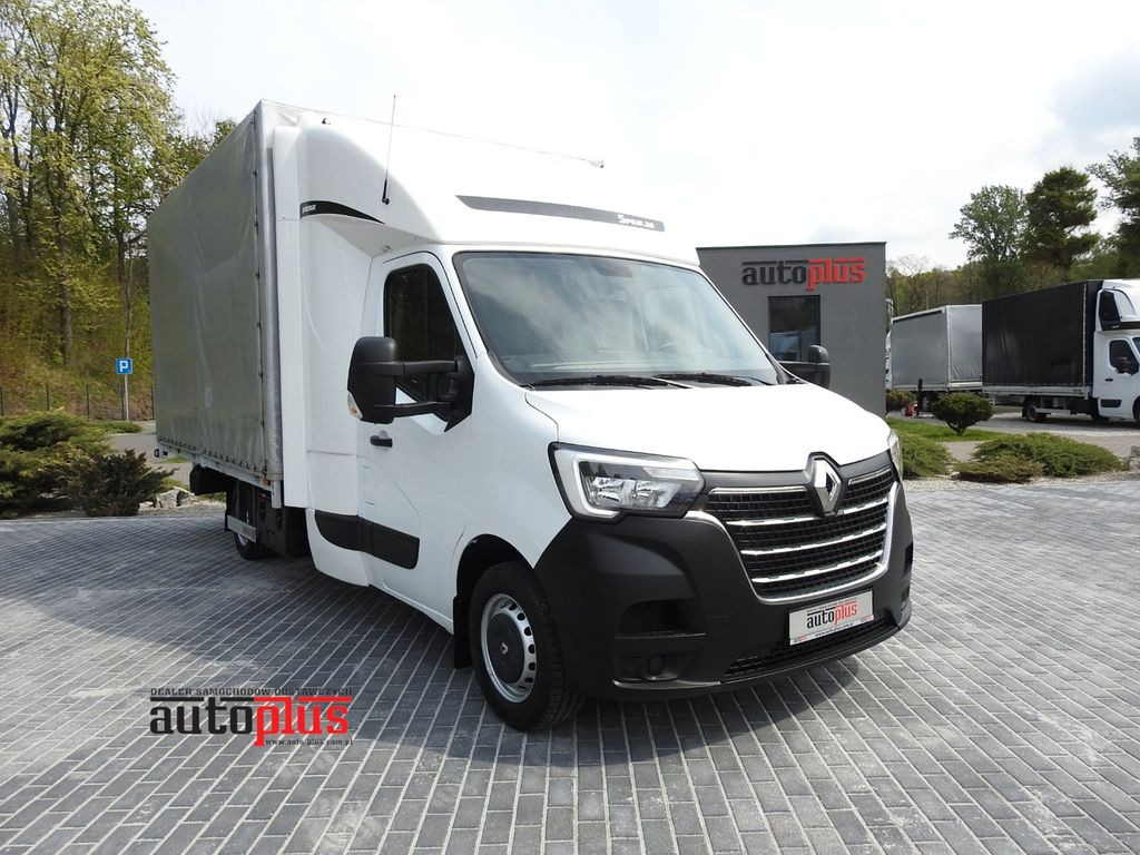 Renault MASTER PRITSCHE PLANE 10 PALETTEN WEBASTO A/C - Furgoneta con lona, Furgoneta combi: foto 1 Renault MASTER PRITSCHE PLANE 10 PALETTEN WEBASTO A/C - Furgoneta con lona, Furgoneta combi: foto 1