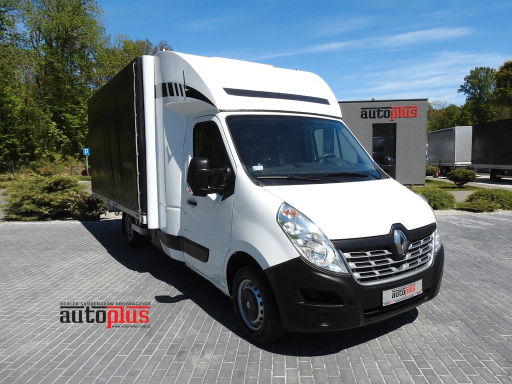 Furgoneta con lona, Furgoneta combi Renault MASTER PRITSCHE PLANE 10 PALETTEN WEBASTO A/C: foto 1