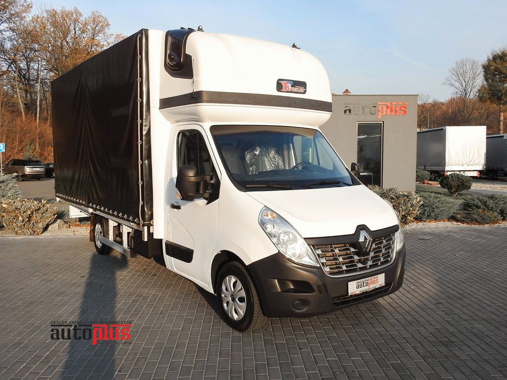 Renault MASTER PRITSCHE PLANE 10 PALETTEN WEBASTO A/C - Furgoneta con lona: foto 1 Renault MASTER PRITSCHE PLANE 10 PALETTEN WEBASTO A/C - Furgoneta con lona: foto 1