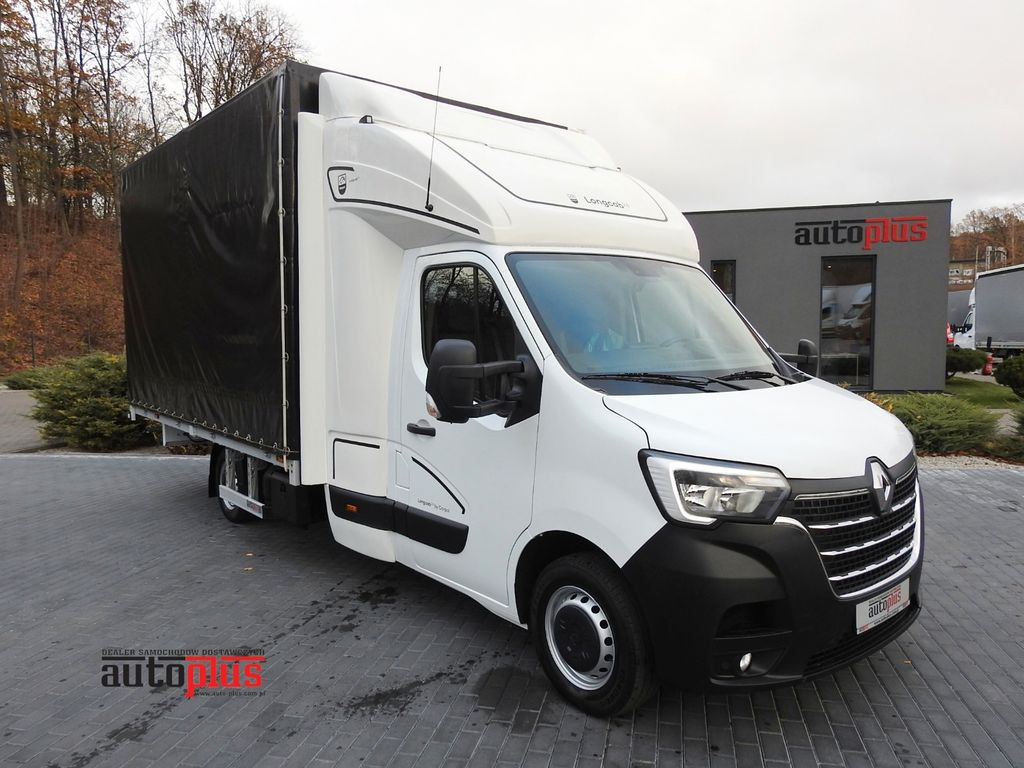 Renault MASTER PRITSCHE PLANE 10 PALETTEN WEBASTO TEMPOM - Furgoneta con lona, Furgoneta combi: foto 1 Renault MASTER PRITSCHE PLANE 10 PALETTEN WEBASTO TEMPOM - Furgoneta con lona, Furgoneta combi: foto 1