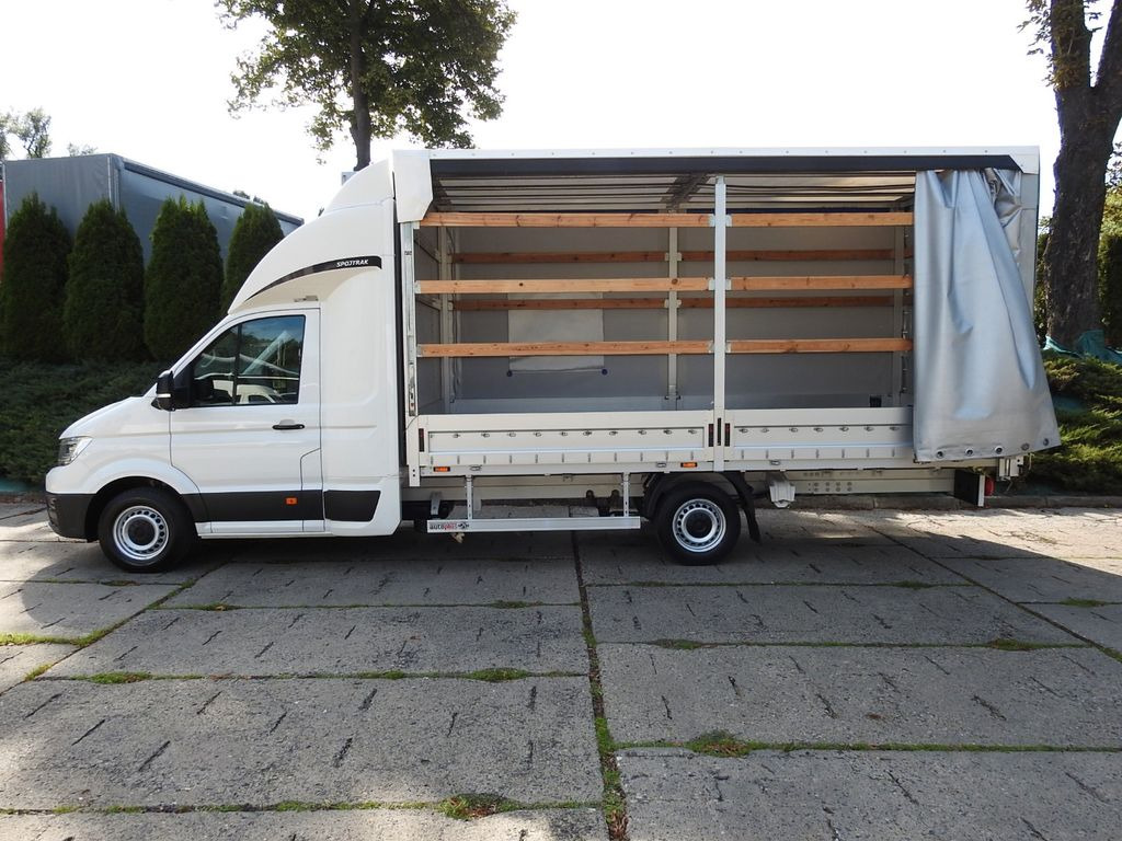 Furgoneta con lona, Furgoneta combi Volkswagen CRAFTER PRITSCHE PLANE 10 PALETTEN WEBASTO A/C: foto 8