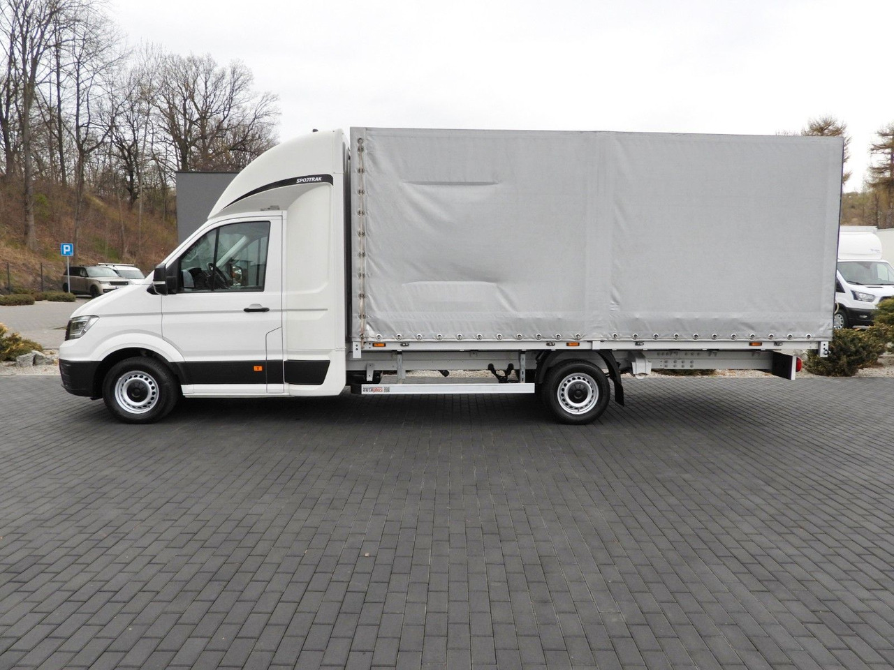 Furgoneta con lona Volkswagen CRAFTER  PRITSCHE PLANE 10 PALETTEN WEBASTO: foto 8