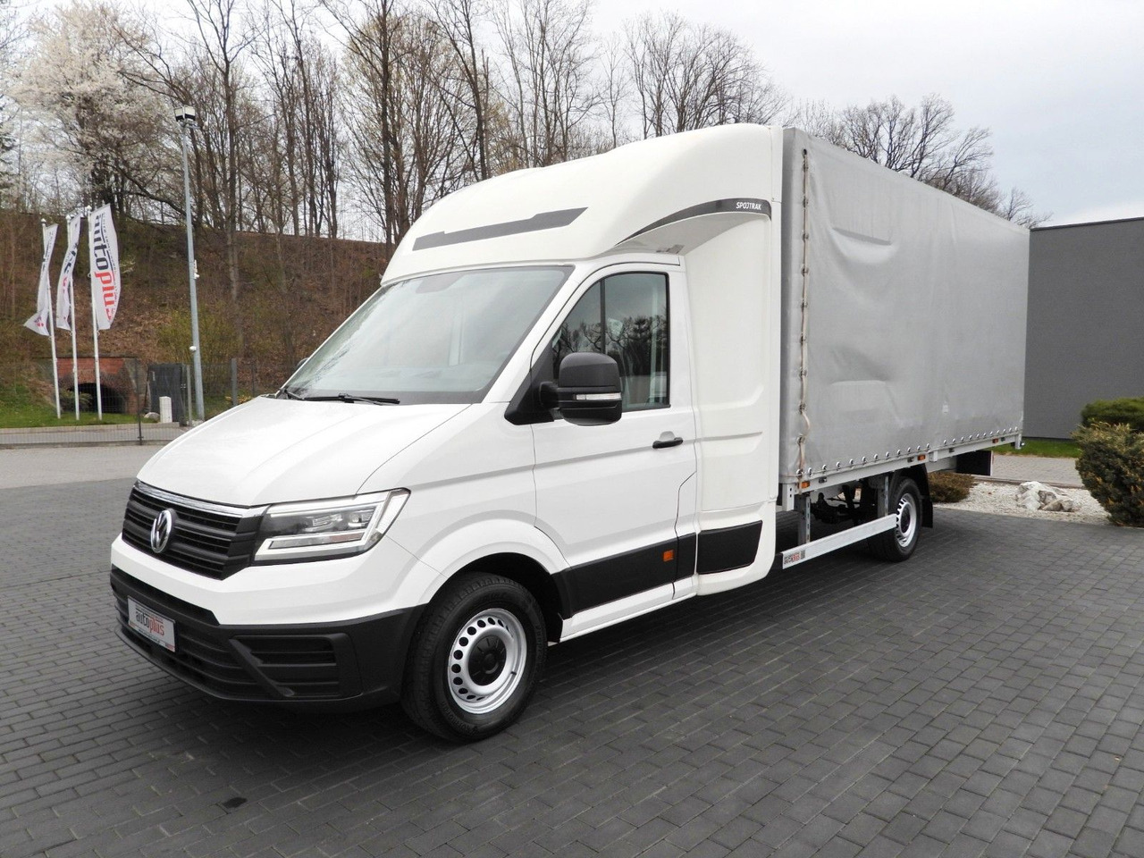 Furgoneta con lona Volkswagen CRAFTER  PRITSCHE PLANE 10 PALETTEN WEBASTO: foto 6