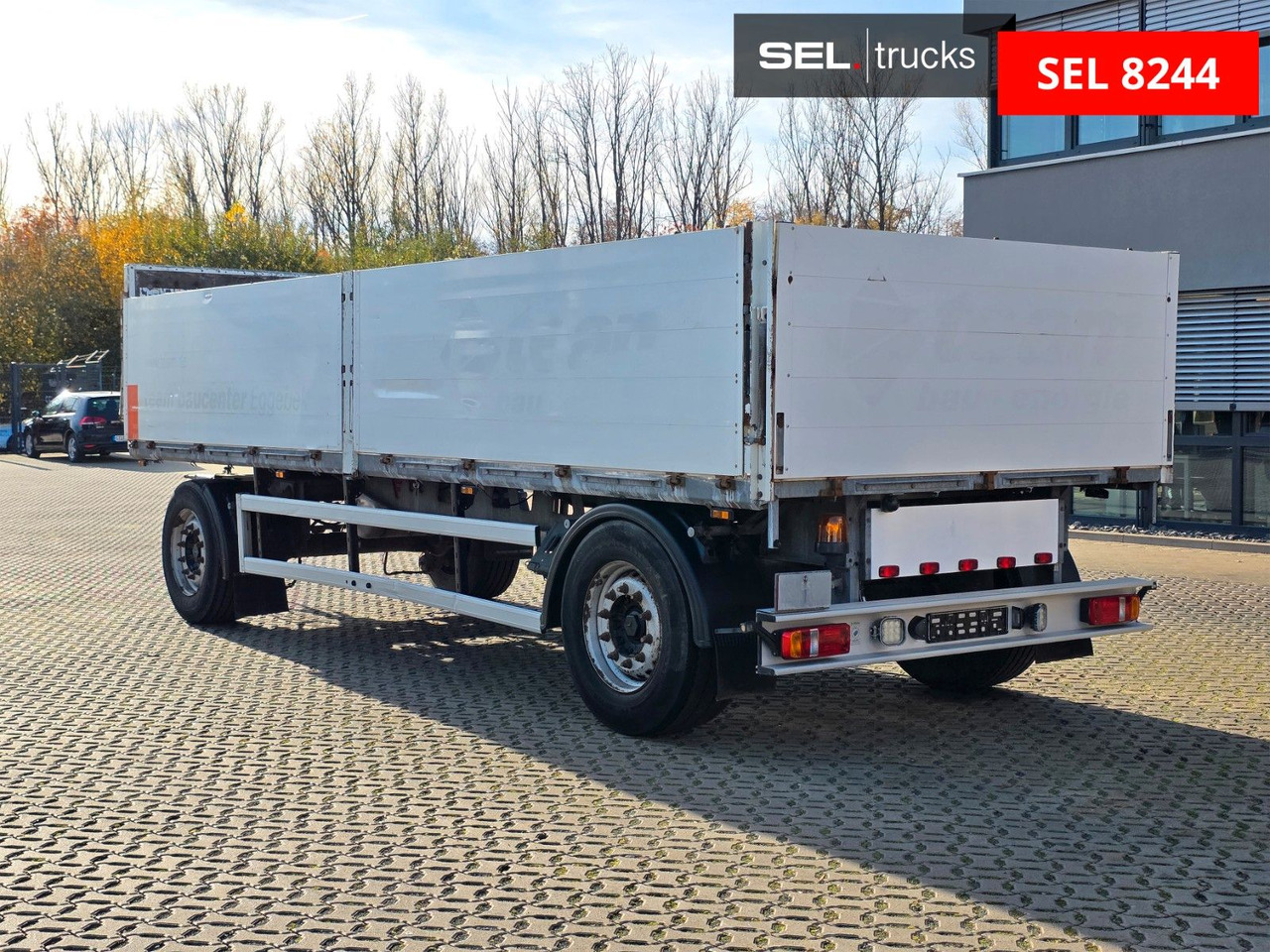 Remolque plataforma/ Caja abierta Ackermann PA-F18/7,1E BPA+ / Baustoff / 40 mm: foto 7