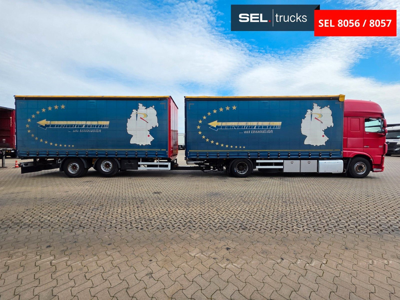 DAF XF 410 / ZF Intarder / Durchladezug - Camión lona: foto 4 DAF XF 410 / ZF Intarder / Durchladezug - Camión lona: foto 4