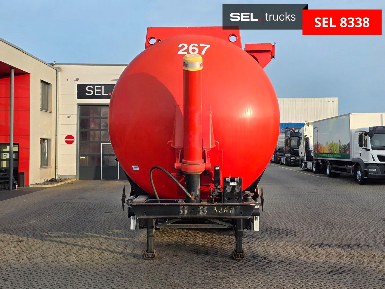 Feldbinder KIP 52/7000/A/2 / Alu-Felgen / ADR AT / 52.000 l - Semirremolque silo: foto 2 Feldbinder KIP 52/7000/A/2 / Alu-Felgen / ADR AT / 52.000 l - Semirremolque silo: foto 2