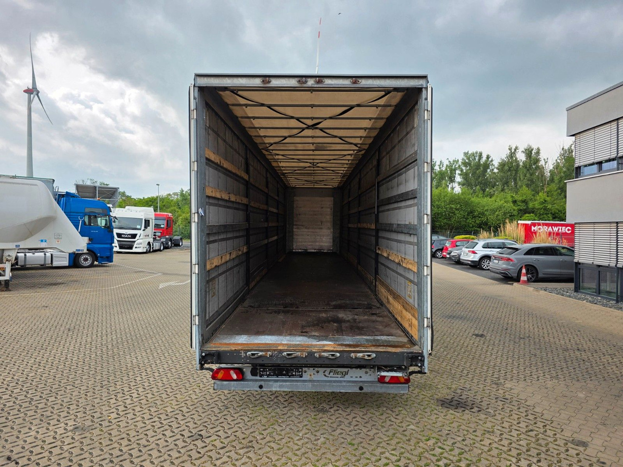 Semirremolque lona Fliegl SZS320 / Hubdach / EDSCHA / Mega: foto 9 Semirremolque lona Fliegl SZS320 / Hubdach / EDSCHA / Mega: foto 9