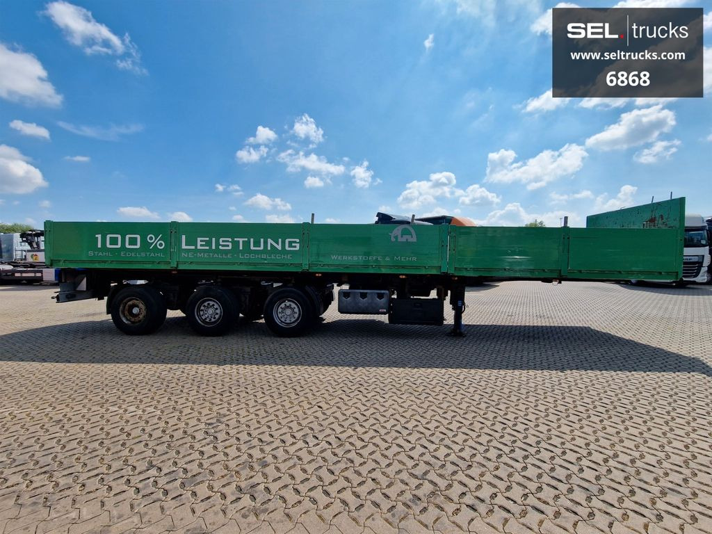 Gloria 35SA / Teleskop / Lenkachse - Semirremolque plataforma/ Caja abierta: foto 4 Gloria 35SA / Teleskop / Lenkachse - Semirremolque plataforma/ Caja abierta: foto 4