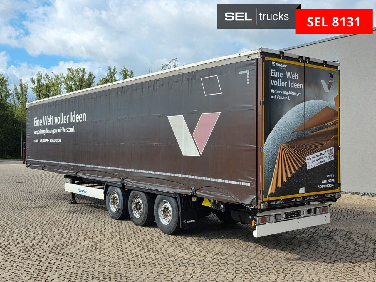 Semirremolque lona Krone SD / EDSCHA / Liftachse: foto 7