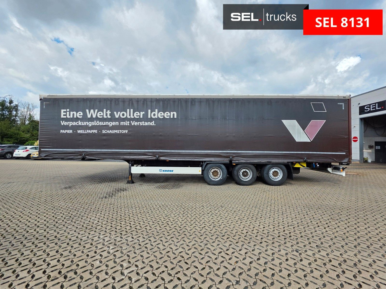 Semirremolque lona Krone SD / EDSCHA / Liftachse: foto 8