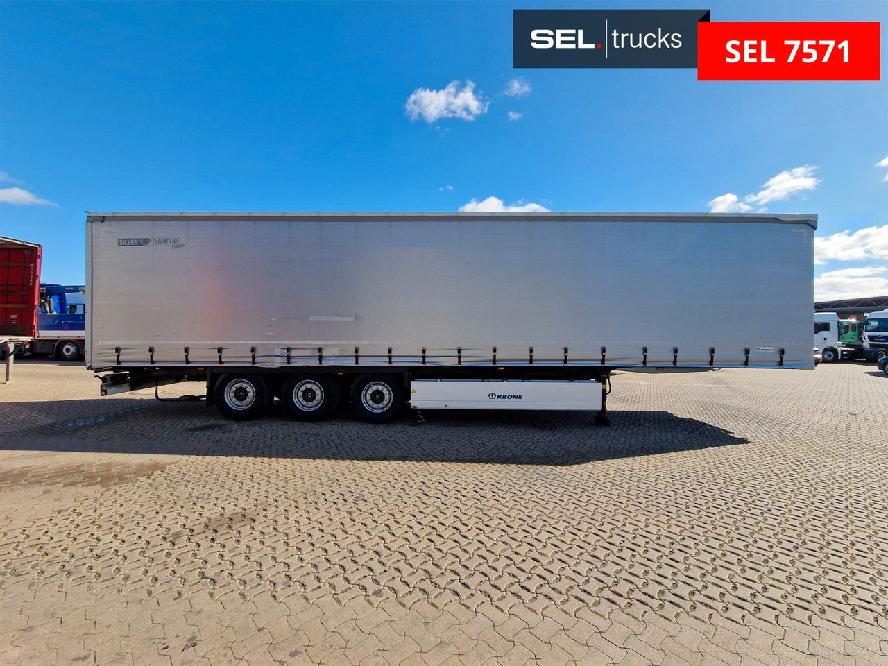 Krone SD / EDSCHA / Liftachse - Semirremolque lona: foto 4 Krone SD / EDSCHA / Liftachse - Semirremolque lona: foto 4