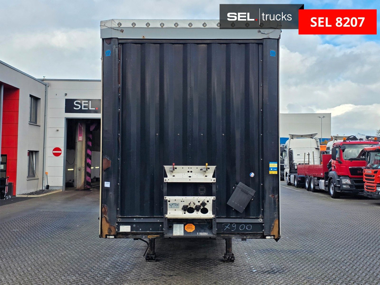 Krone SD / Hubdach / EDSCHA / Liftachse - Semirremolque lona: foto 2 Krone SD / Hubdach / EDSCHA / Liftachse - Semirremolque lona: foto 2