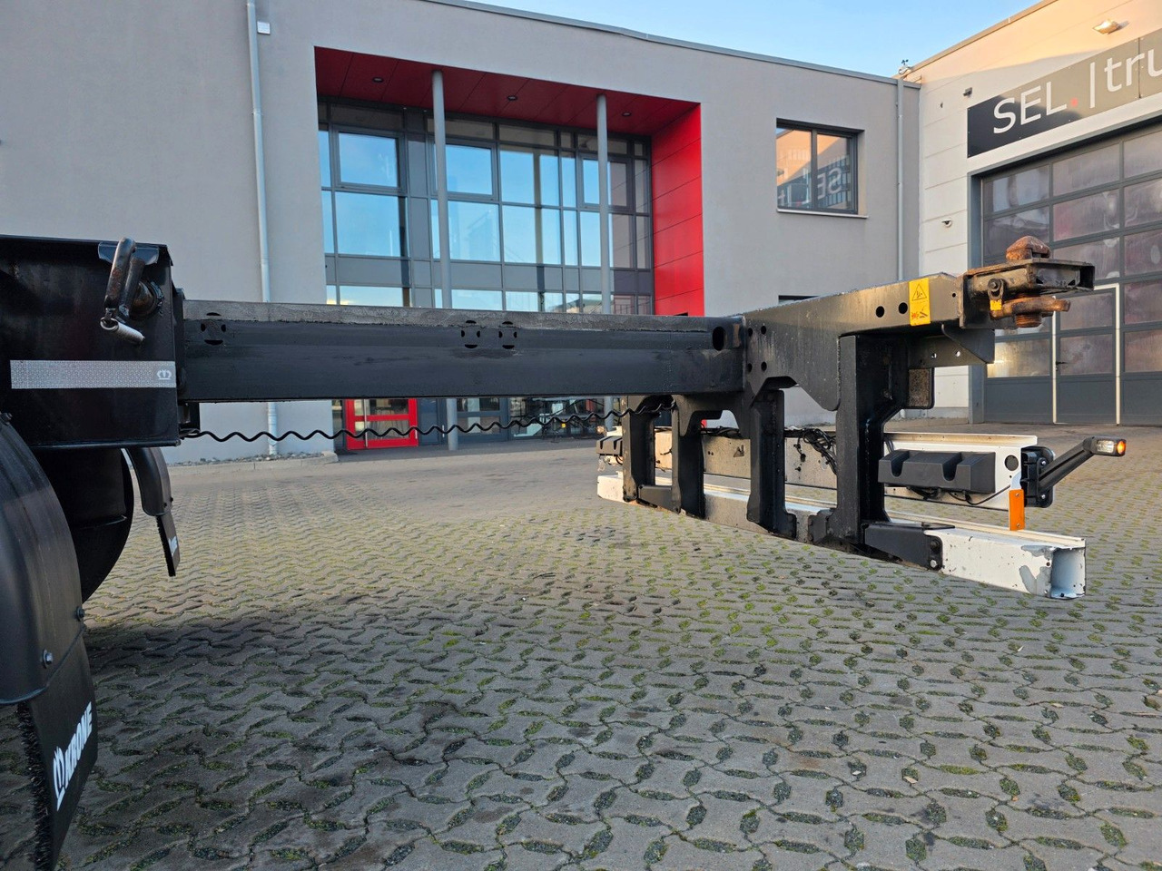 Semirremolque portacontenedore/ Intercambiable Krone SD / Teleskop / 11.035-12.640 / Liftachse: foto 10