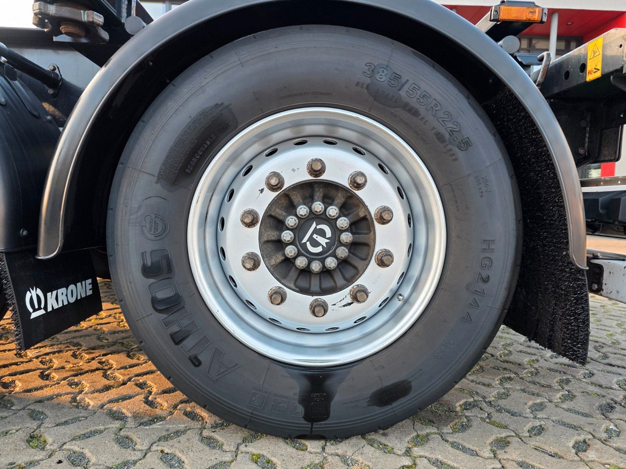 Semirremolque portacontenedore/ Intercambiable Krone SD / Teleskop / 11.035-12.640 / Liftachse: foto 27