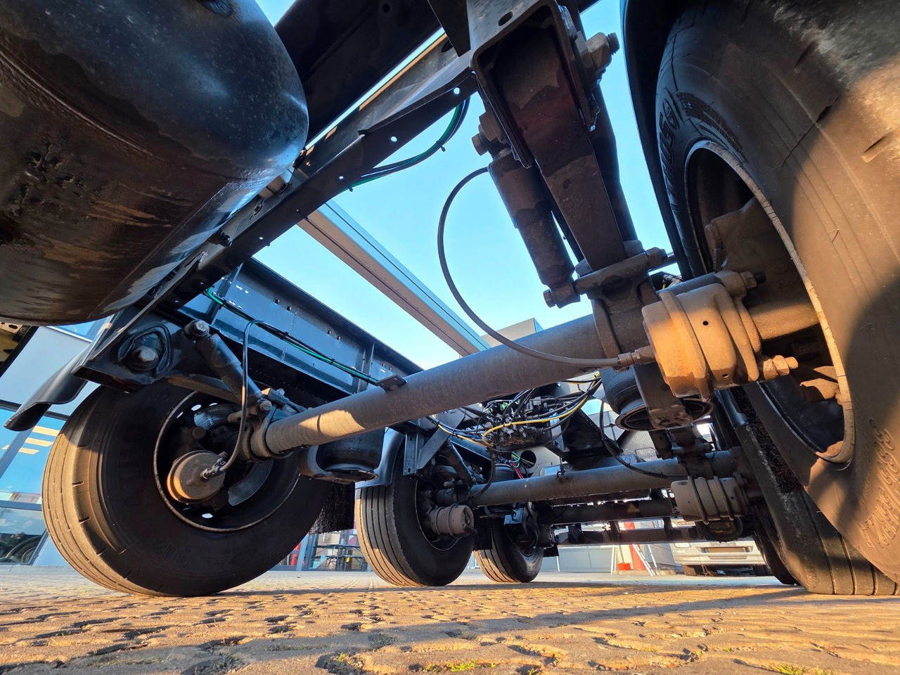 Semirremolque portacontenedore/ Intercambiable Krone SD / Teleskop / 11.035-12.640 / Liftachse: foto 19