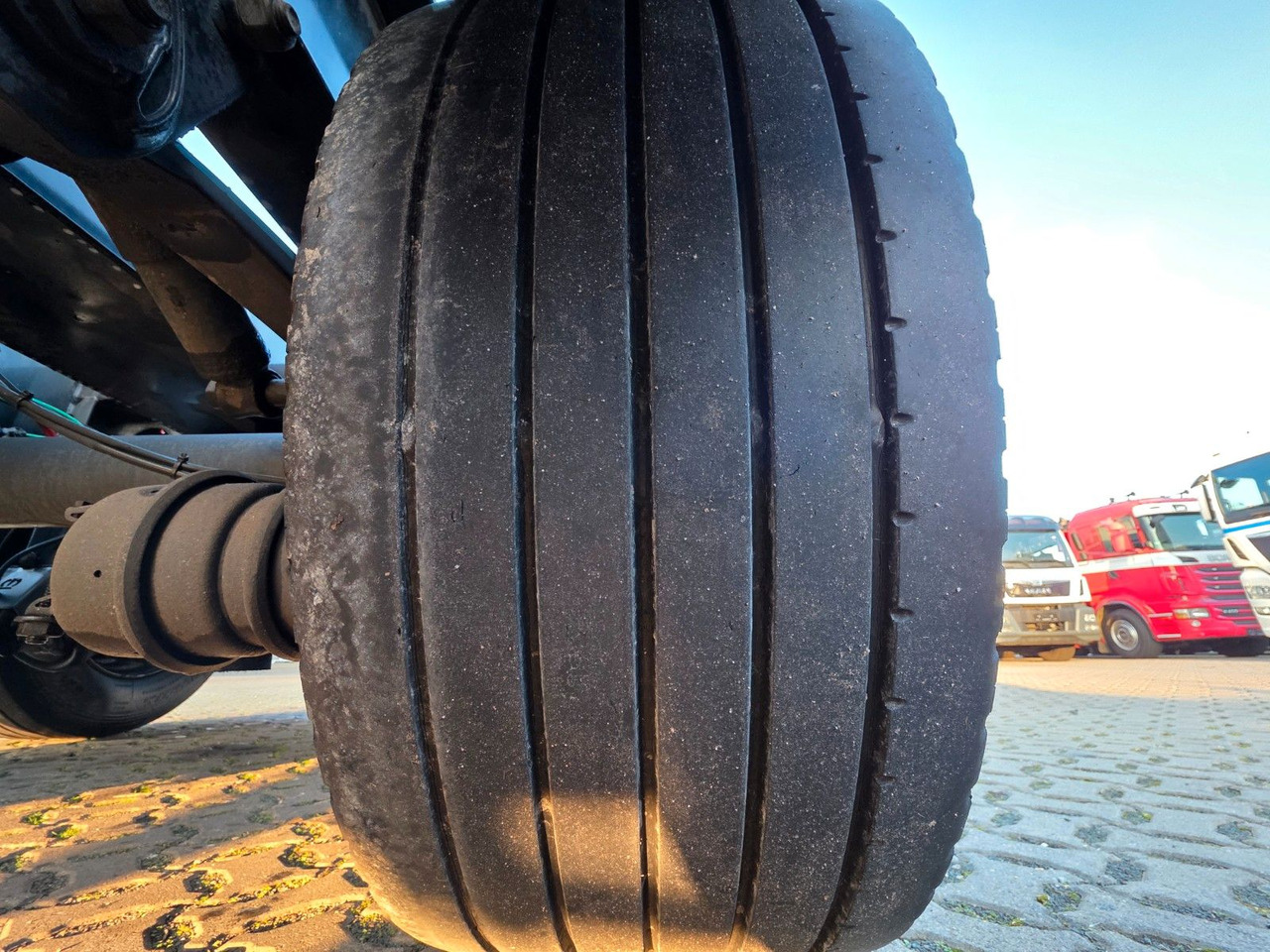 Semirremolque portacontenedore/ Intercambiable Krone SD / Teleskop / 11.035-12.640 / Liftachse: foto 24