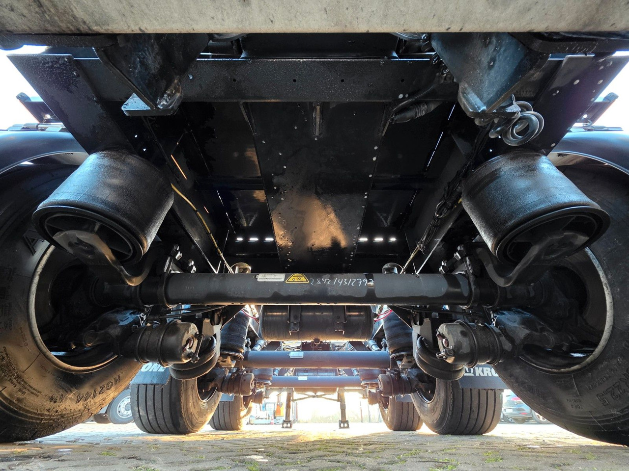 Semirremolque portacontenedore/ Intercambiable Krone SD / Teleskop / 11.035-12.640 / Liftachse: foto 20