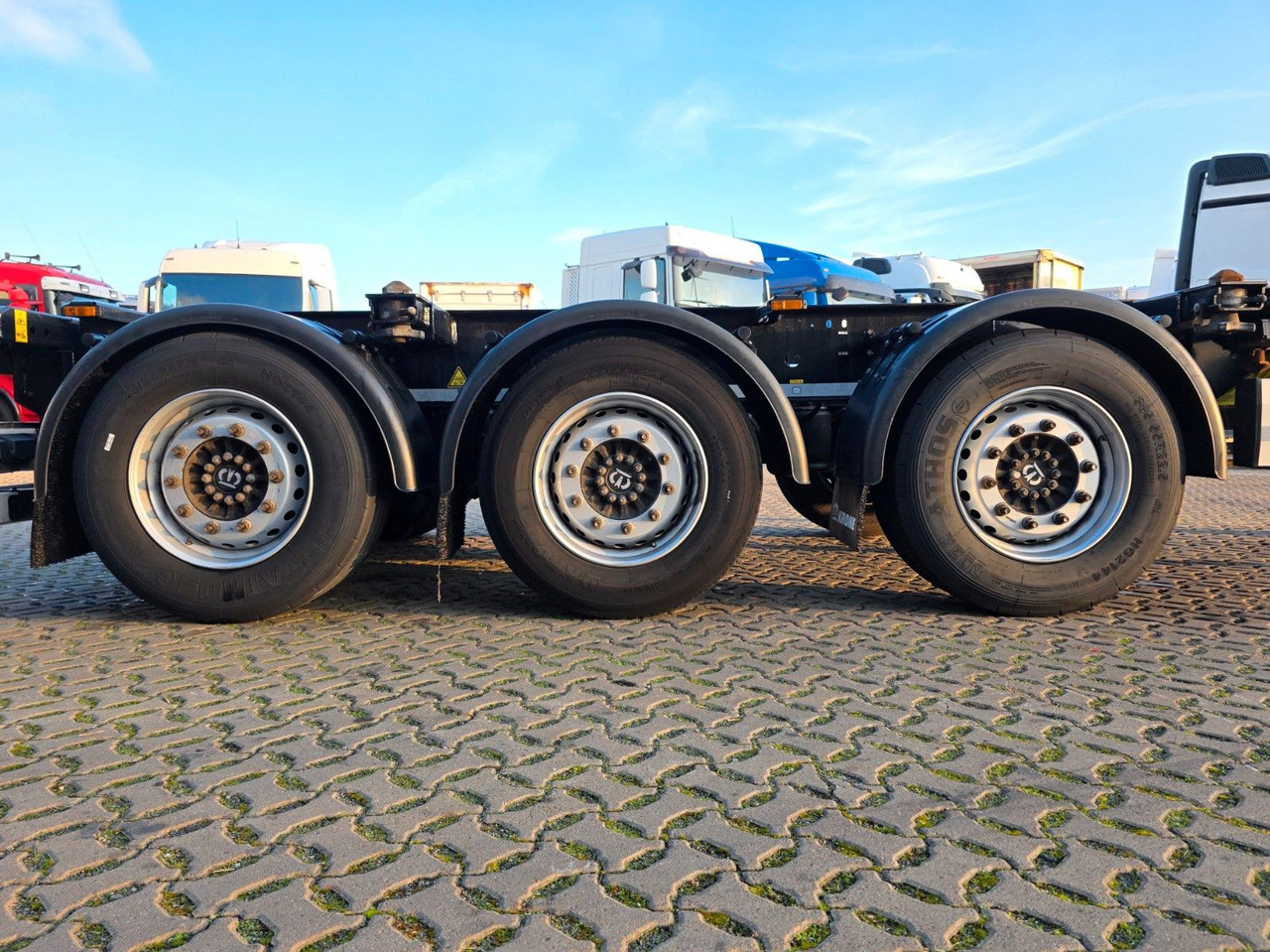 Semirremolque portacontenedore/ Intercambiable Krone SD / Teleskop / 11.035-12.640 / Liftachse: foto 28