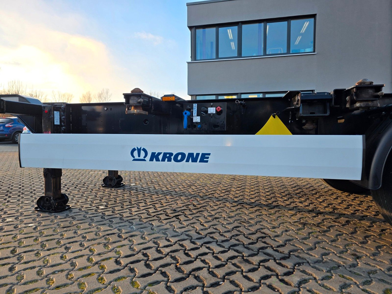 Semirremolque portacontenedore/ Intercambiable Krone SD / Teleskop / 11.035-12.640 / Liftachse: foto 13