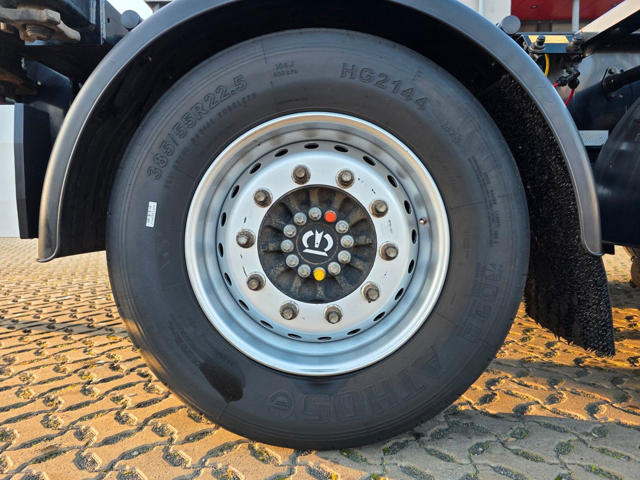 Semirremolque portacontenedore/ Intercambiable Krone SD / Teleskop / 11.035-12.640 / Liftachse: foto 23