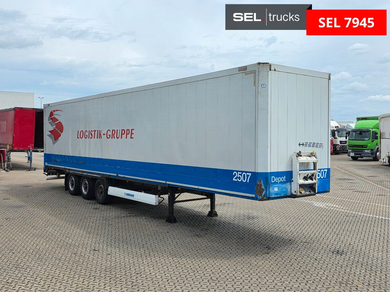 Krone SD / Textil / Liftachse - Semirremolque caja cerrada: foto 3 Krone SD / Textil / Liftachse - Semirremolque caja cerrada: foto 3