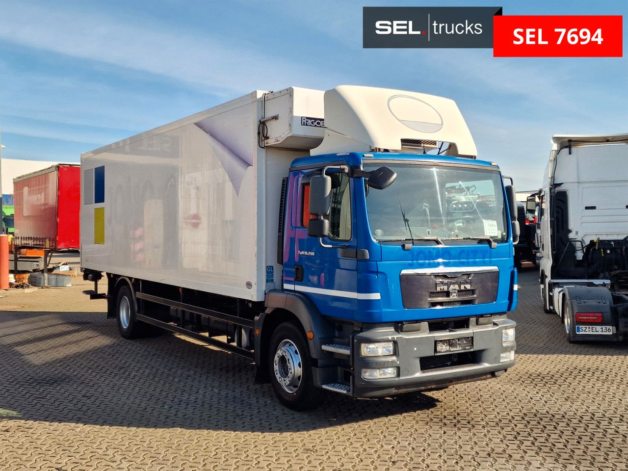 MAN TGM 18.290 4X2 LL / Ldbw / 3 Kammern /Frigoblock - Camión frigorífico: foto 3 MAN TGM 18.290 4X2 LL / Ldbw / 3 Kammern /Frigoblock - Camión frigorífico: foto 3