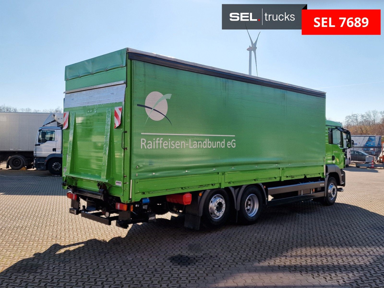 MAN TGS 26.360 6X2-2 BL / Ladebordwand / Aluklappen - Camión lona: foto 5 MAN TGS 26.360 6X2-2 BL / Ladebordwand / Aluklappen - Camión lona: foto 5