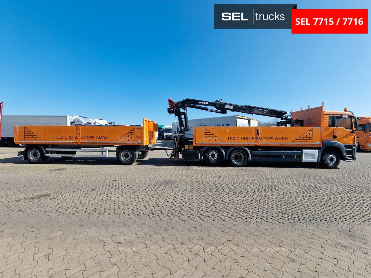 MAN TGS 26.420 6x2-4 BL / MKG HLK181/ Lenk/KOMPLETT - Camión grúa: foto 4 MAN TGS 26.420 6x2-4 BL / MKG HLK181/ Lenk/KOMPLETT - Camión grúa: foto 4