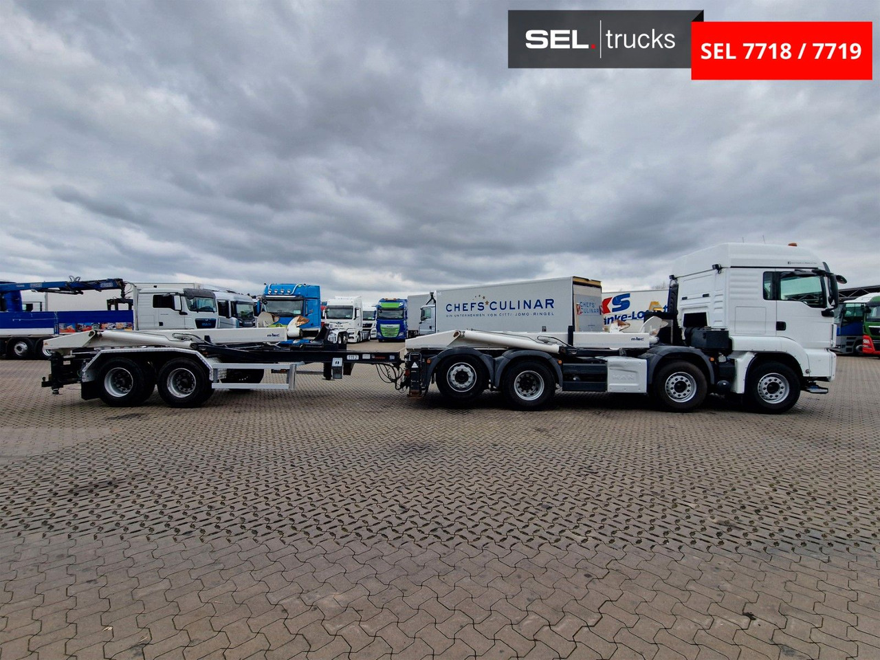 MAN TGS 35.500.8X2-6 BL / Silosteller / Lenkachse - Camión volquete: foto 4 MAN TGS 35.500.8X2-6 BL / Silosteller / Lenkachse - Camión volquete: foto 4