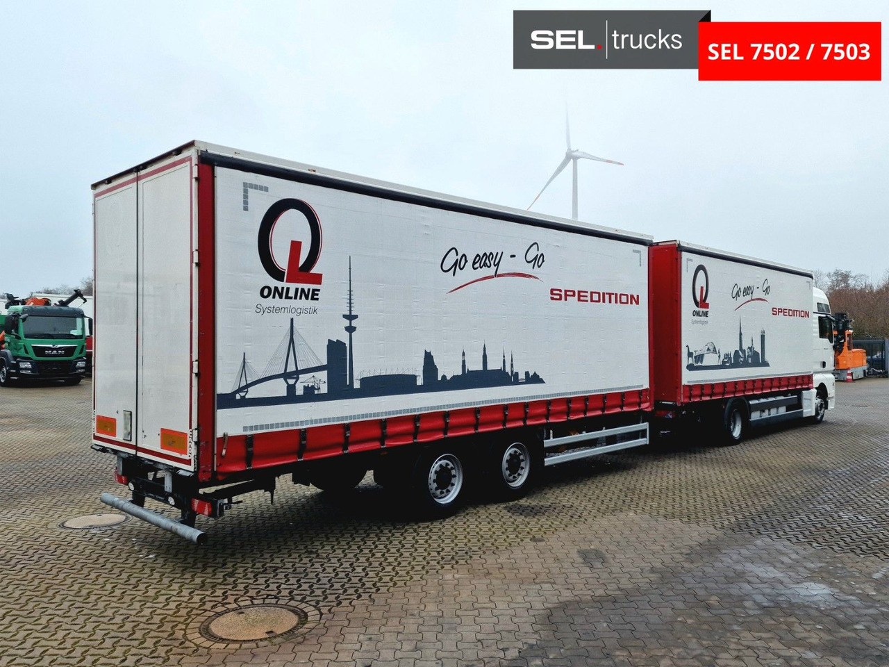 MAN TGX 18.470 4X2 LL/Intarder/Aluklap./Durchlade/6D - Camión lona: foto 5 MAN TGX 18.470 4X2 LL/Intarder/Aluklap./Durchlade/6D - Camión lona: foto 5