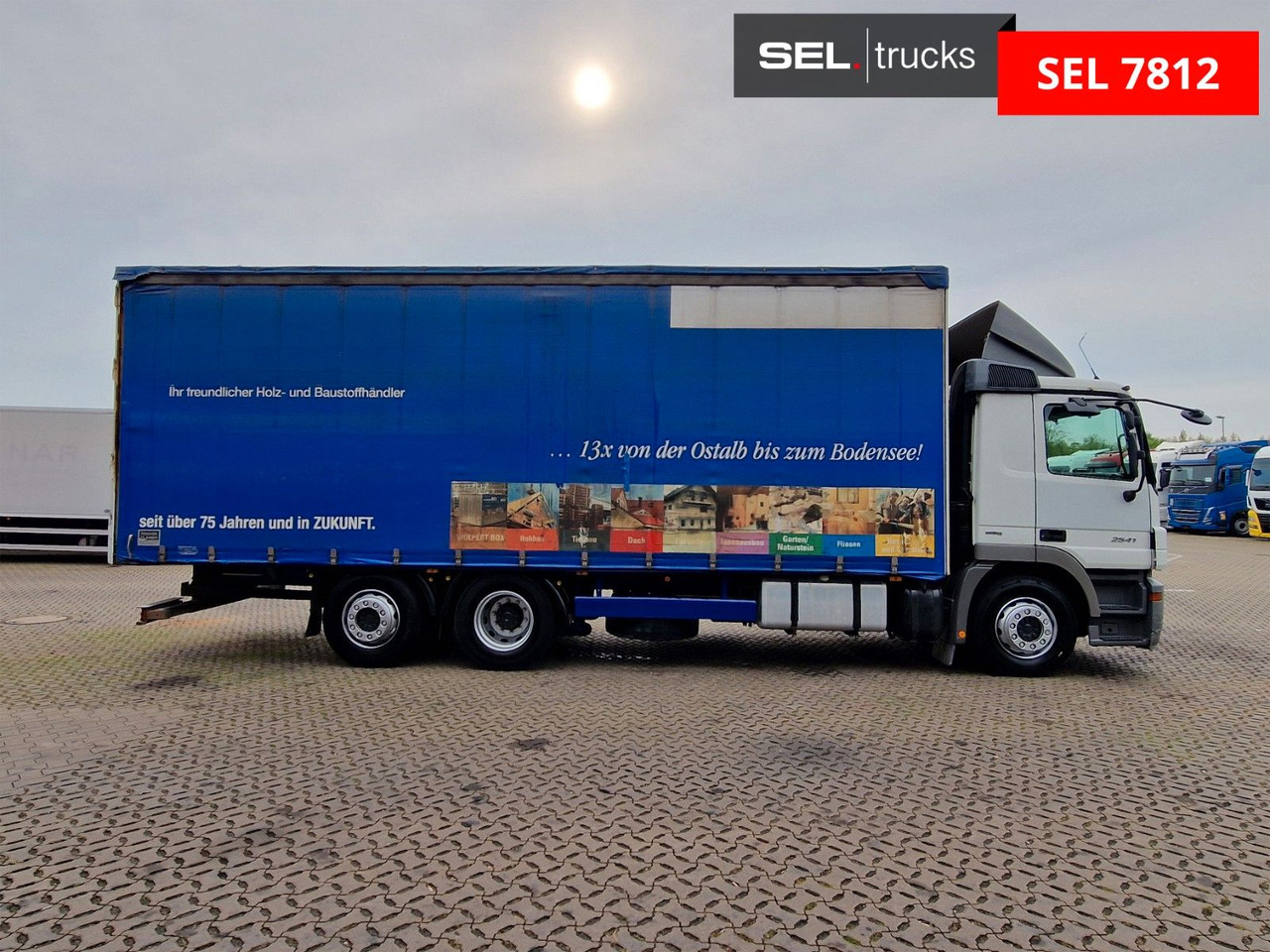 Mercedes-Benz Actros 2541 / Lenkachse / Liftachse / V6 - Camión lona: foto 4 Mercedes-Benz Actros 2541 / Lenkachse / Liftachse / V6 - Camión lona: foto 4
