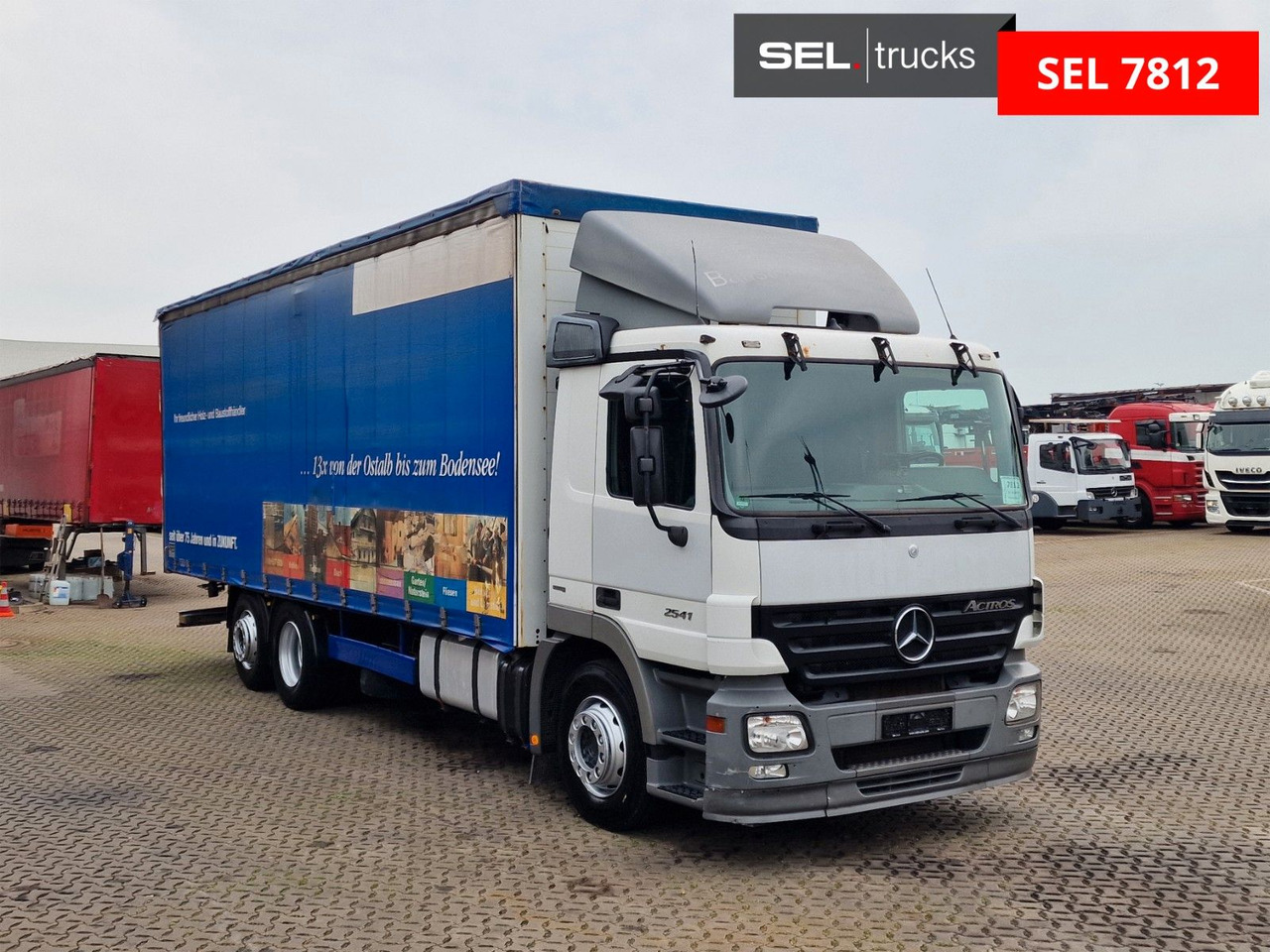 Mercedes-Benz Actros 2541 / Lenkachse / Liftachse / V6 - Camión lona: foto 3 Mercedes-Benz Actros 2541 / Lenkachse / Liftachse / V6 - Camión lona: foto 3