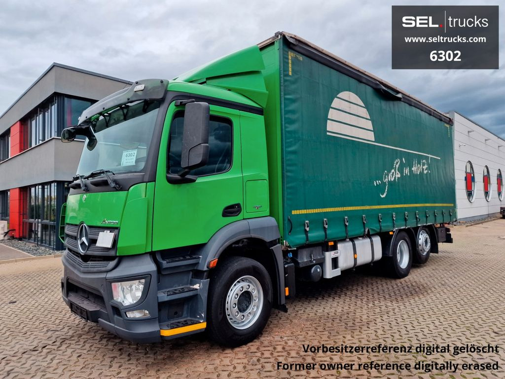 Mercedes-Benz Antos 2536 L / LENKACHSE / STERZANTE - Camión lona: foto 1 Mercedes-Benz Antos 2536 L / LENKACHSE / STERZANTE - Camión lona: foto 1