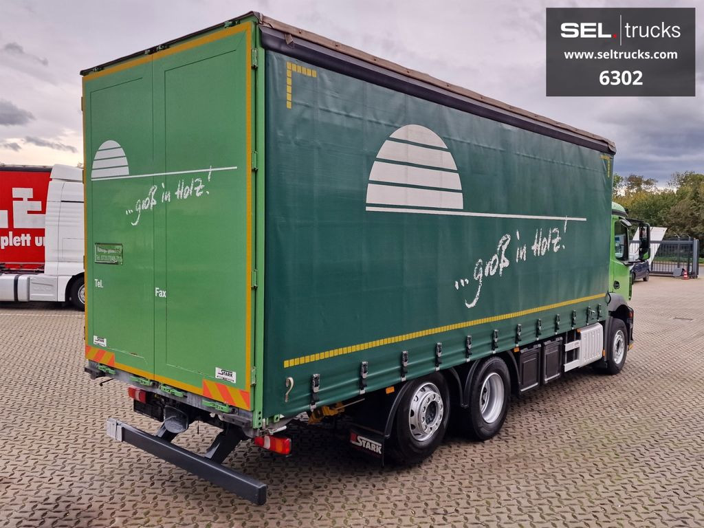 Mercedes-Benz Antos 2536 L / LENKACHSE / STERZANTE - Camión lona: foto 5 Mercedes-Benz Antos 2536 L / LENKACHSE / STERZANTE - Camión lona: foto 5