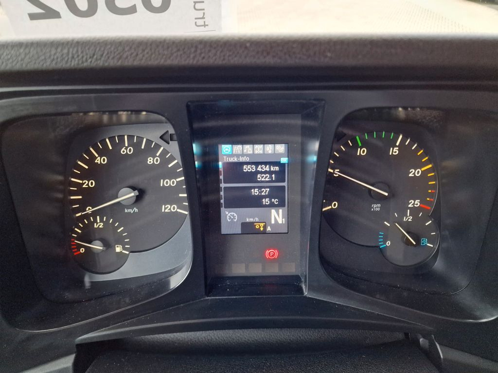 Camión lona Mercedes-Benz Antos 2536 L / LENKACHSE / STERZANTE: foto 20