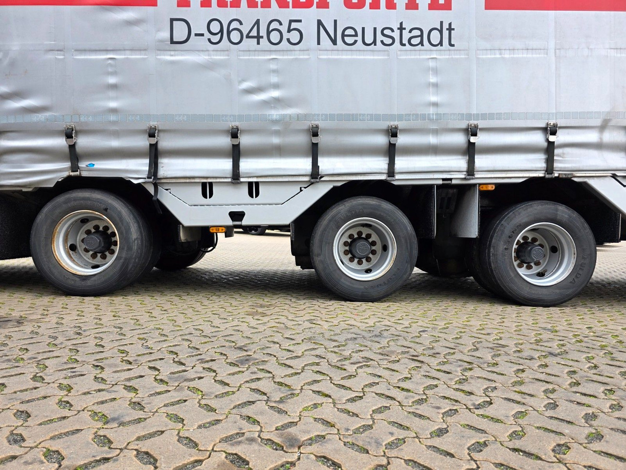 Semirremolque lona Meusburger MPS-3 / Radmulde / Lenk-Liftachse /Verbreiterbar: foto 38