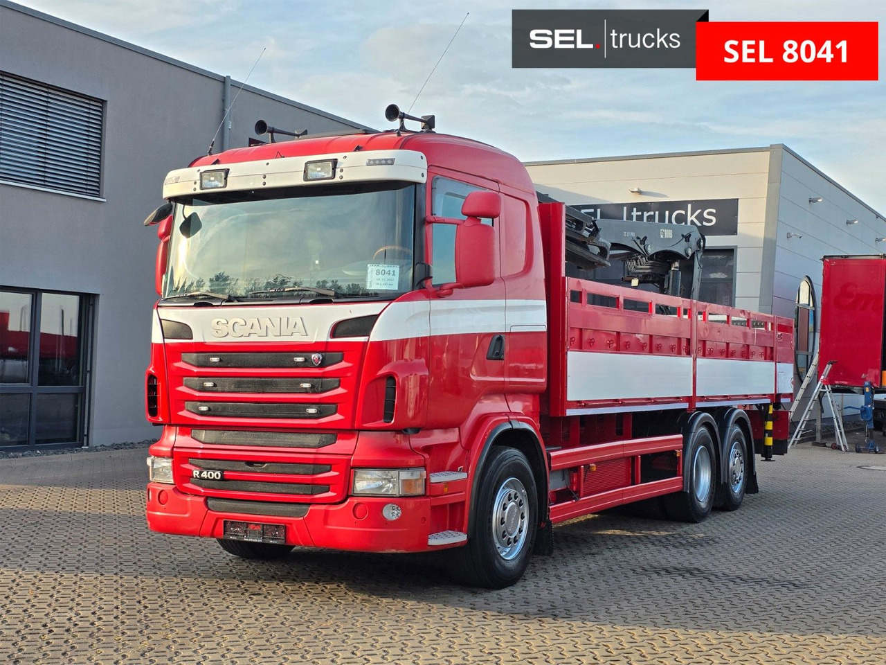 Scania R400 LB6X2*4HNB / Retarder / HIAB / Lenkachse - Camión grúa: foto 1 Scania R400 LB6X2*4HNB / Retarder / HIAB / Lenkachse - Camión grúa: foto 1