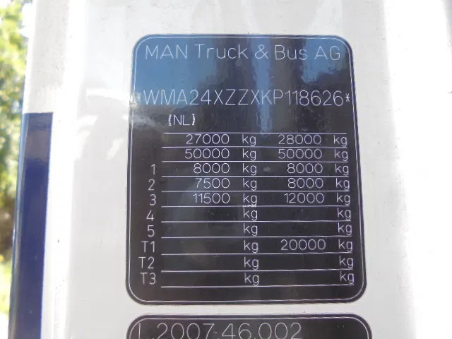 Cabeza tractora MAN TGX 26.500 XXL NL TRUCK SMART TACHO: foto 19 Cabeza tractora MAN TGX 26.500 XXL NL TRUCK SMART TACHO: foto 19