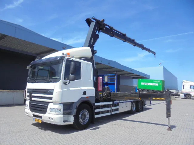 DAF CF 85 360 6X2 HIAB 477/5 NL TRUCK - Camión caja abierta, Camión grúa: foto 1 DAF CF 85 360 6X2 HIAB 477/5 NL TRUCK - Camión caja abierta, Camión grúa: foto 1