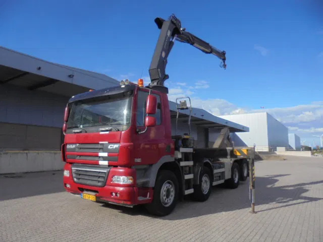 DAF CF 85 410 8X2 + 30T HAAK NL TRUCK - Camión multibasculante, Camión grúa: foto 1 DAF CF 85 410 8X2 + 30T HAAK NL TRUCK - Camión multibasculante, Camión grúa: foto 1