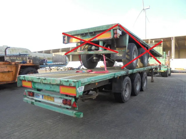 Groenewegen DROS-10-24 BPW DRUM BRAKE - Semirremolque plataforma/ Caja abierta: foto 4 Groenewegen DROS-10-24 BPW DRUM BRAKE - Semirremolque plataforma/ Caja abierta: foto 4
