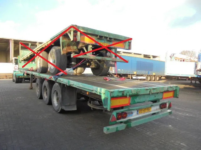Groenewegen DROS-10-24 BPW DRUM BRAKE - Semirremolque plataforma/ Caja abierta: foto 5 Groenewegen DROS-10-24 BPW DRUM BRAKE - Semirremolque plataforma/ Caja abierta: foto 5