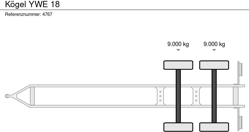 Remolque portacontenedore/ Intercambiable Kögel YWE 18: foto 13 Remolque portacontenedore/ Intercambiable Kögel YWE 18: foto 13