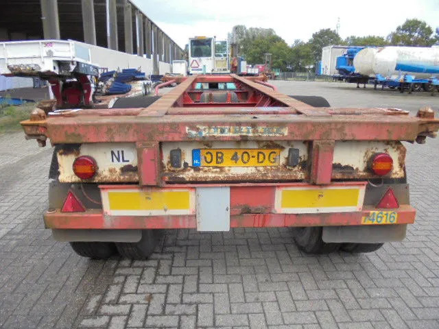 Krone SZC 20 Z STEEL SUSPENSION NL KENTEKEN 6 IN STOCK - Semirremolque portacontenedore/ Intercambiable: foto 5 Krone SZC 20 Z STEEL SUSPENSION NL KENTEKEN 6 IN STOCK - Semirremolque portacontenedore/ Intercambiable: foto 5