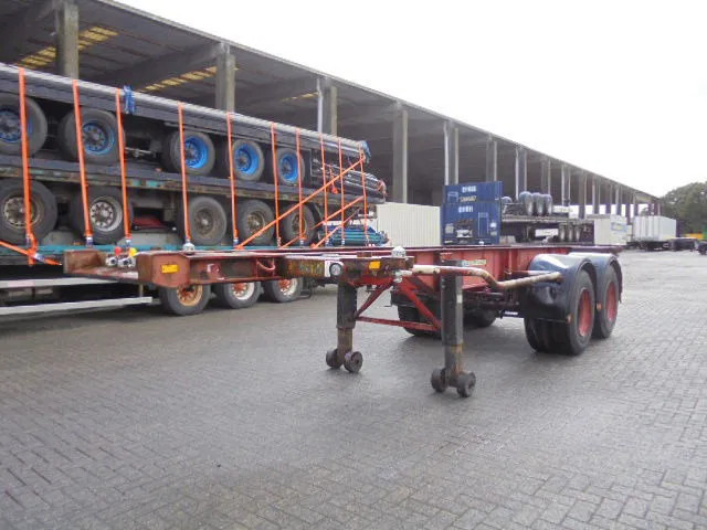 Krone SZC 20 Z STEEL SUSPENSION NL KENTEKEN - Semirremolque portacontenedore/ Intercambiable: foto 1 Krone SZC 20 Z STEEL SUSPENSION NL KENTEKEN - Semirremolque portacontenedore/ Intercambiable: foto 1