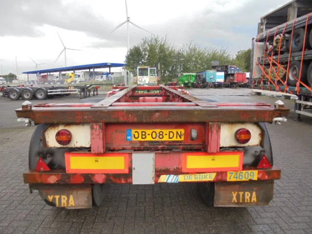 Krone SZC 20 Z STEEL SUSPENSION NL KENTEKEN - Semirremolque portacontenedore/ Intercambiable: foto 5 Krone SZC 20 Z STEEL SUSPENSION NL KENTEKEN - Semirremolque portacontenedore/ Intercambiable: foto 5