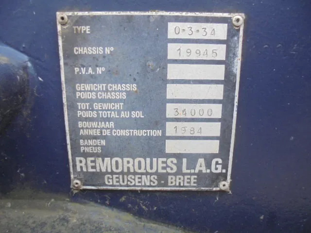 Semirremolque portacontenedore/ Intercambiable LAG 0-3-34: foto 13 Semirremolque portacontenedore/ Intercambiable LAG 0-3-34: foto 13