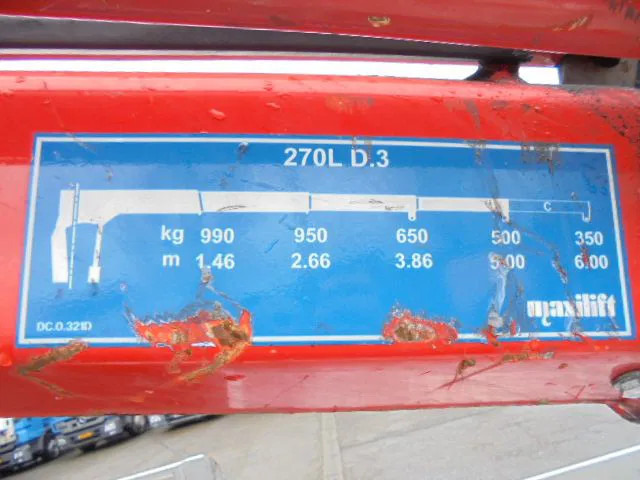 Camión caja abierta, Camión grúa Renault Midlum 240 D12: foto 10