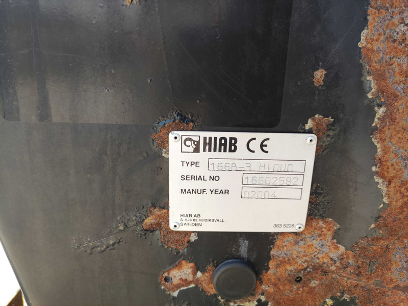 Grúa para camión para Camión Hiab 166B-3 Hiduo Remote control loader crane: foto 10 Grúa para camión para Camión Hiab 166B-3 Hiduo Remote control loader crane: foto 10