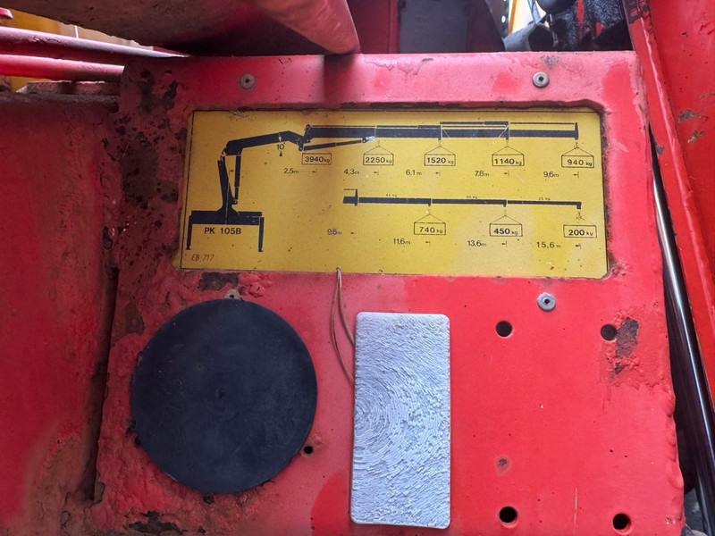 Palfinger PK 105 B - Grúa para camión para Camión: foto 3 Palfinger PK 105 B - Grúa para camión para Camión: foto 3